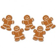 Gingerbread Man & Woman Christmas Cutouts